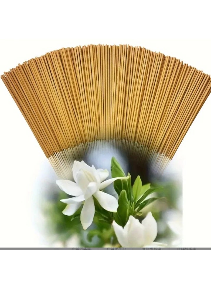 168 قطعة من أعواد بخور الياسمين عالية الجودة، مصنوعة يدوياً من أعواد الخيزران السميكة بطول 22 سم، برائحة طبيعية تدوم طويلاً، مناسبة للتأمل واليوغا والتدليك، خيار مثالي لتنقية الهواء في المنازل والفنادق والمنتجعات الصحية. - Image 1